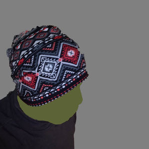 Scully Rose Tribal Design Beanie